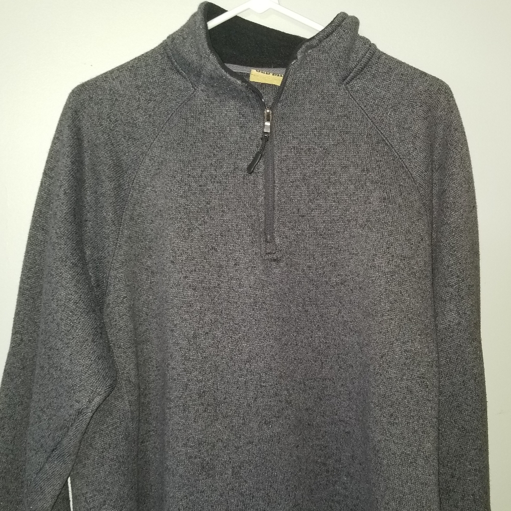 Old Mill Gray Long-Sleeve Pullover-Jacket